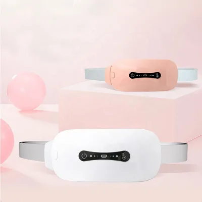 Hot Compress Vibration Heated Warm Palace Electric Waist Massager Belt Portable Heating Waist Belt Pad Warm Palace Belt