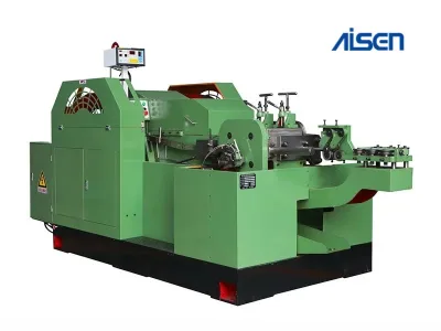 AISEN One Die Two Blows Cold Heading Machine with Motor & Bearing 220V-440V 2.2kW 1 Year Warranty