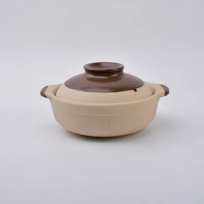 Japanese Ceramic Cookware Clay Cooking Pots with Lid for Kitchen Soup Food Warmer & Hot Casseroles Firing