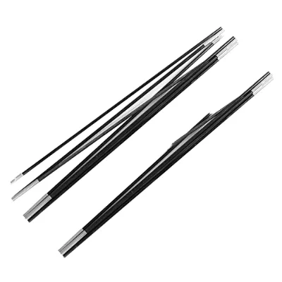 Lightweight Durable Fiberglass Tent Pole & Support Rod Repair Kit for Camping Shelters-Portable Outdoor Hiking Use Tent Pole