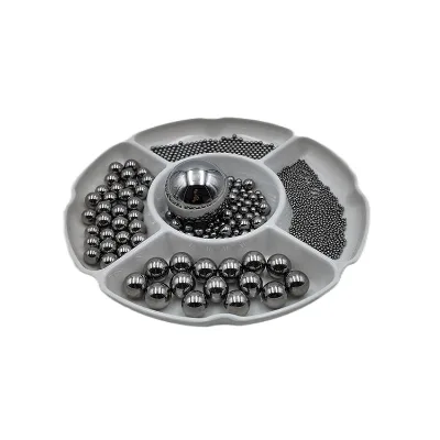 1/4 Inch Stainless Steel 3-Way Ball Valve with Oval Chain Bearing Balls Product