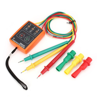 20Hz-400Hz 60V~600V Ac 3 Phase Tester Rotation Indicator Tester