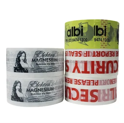 Custom Logo Design Any Color Printed Adhesive Bopp Tape for Shipping Packaging Box Packing Tape