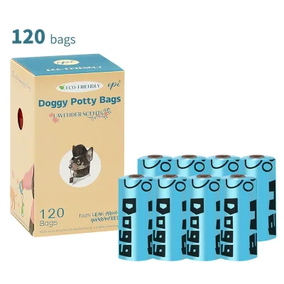 OEM Custom Eco Friendly Biodegradable Dog Poop Bag Earth Degradable Compostable Plastic Strong Odor Control