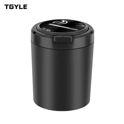 2026 Factory Wholesale Smart Car Ashtray Portable Cup with Lid for Custom Smoke Removal Car Ash Tray