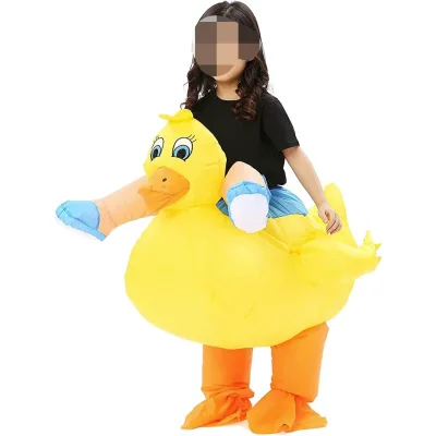 Giant Inflatable Yellow Duck Costume  Inflatable Mascot De Mascotte Costume  Costumes  for Adults Free