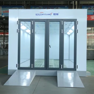 Energy Saving Automotive Spray Booth With Complete Full Ventilation System