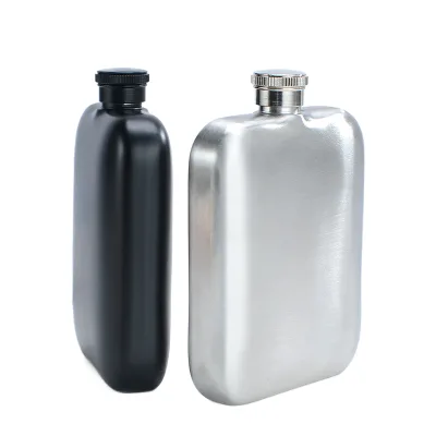 Leak Proof Portable Stainless Steel Hip Flask Custom LOGO Vodka Whisky Wine Hip Flasks for Spain Braw Scot Brora Bruichladdich