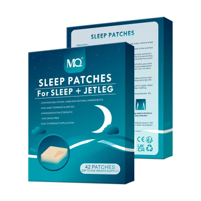 Free Sample MQ 42 Pack Melatonin Sleep Sleeping Aid Patch for Better Sleeping Insomnia Patch