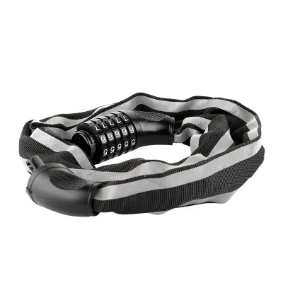 5 Digit Combination Code Password Anti-Theft Bike Chain Lock Steel Alloy Scooter MTB Road Bicycle Lock