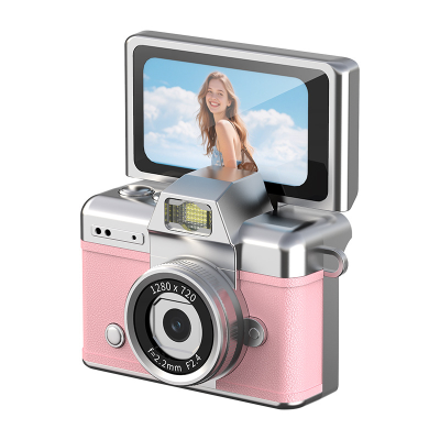 New CCD Digital Vlog Retro Student Camera Video Recorder Flip Screen Mini Thumb LK-027