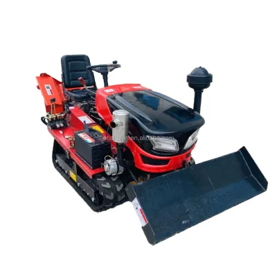 Farm Crawler Tractor 25HP Crawler Tractor Price 80HP Crawler Tractor With Rotary Tiller and Rubber Track