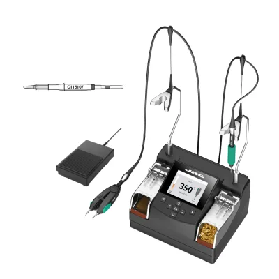 NASE-2C Digital Soldering Station Straight Tip 5A Current 5 Temp Control NT115-A Soldering Pencil C115 Tweezer 1 Year