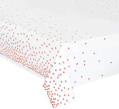 Classic Design Easy to Use Wholesale Square Wedding Big Events Innocuous Tablecover With Safety Materials