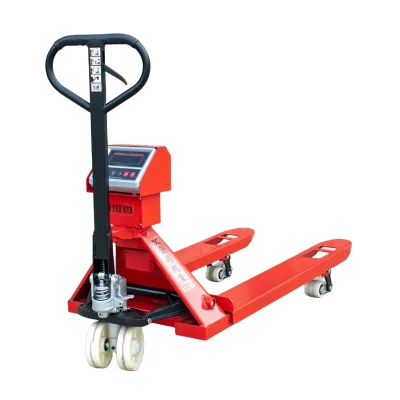 Electric Pallet Stacker Truck 3000kg Capacity for Warehouse Use with Electronic Scale for Retail and Restaurant Industries