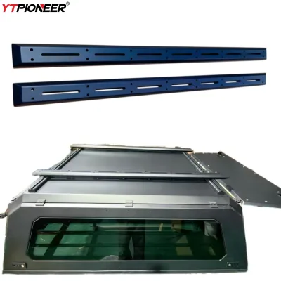 Heavy-Duty Electrophoretic Iron Offroad Universal Roof Rack Cargo Carrier Adjustable Crossbar for Pickup Truck Accessories