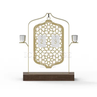 2023 Muslim Newly Designed Ramadan Calendar for Home Table Decoration EID Mubarak Decor Gift Ramadan Decorations Gift