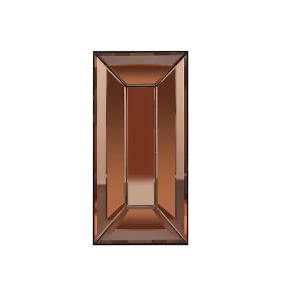 Factory Wholesale Rectangular Glass Art Deco Wall Mirrors Home Decor Large Glam Customizable