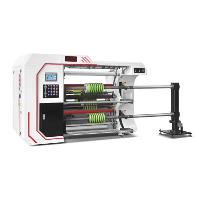 High Precision Aluminum Foil and Film Slitting and Rewinding Machine with PLC Control