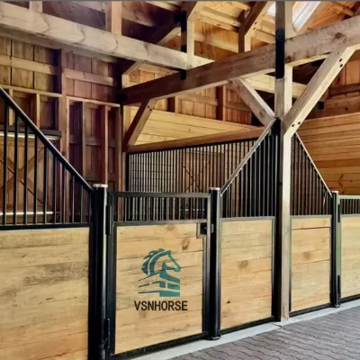 Prefabricated Court Steel Construction Frame Sports Building Indoor Horse Riding Wholesale Horse Stall Equestrian Equipment