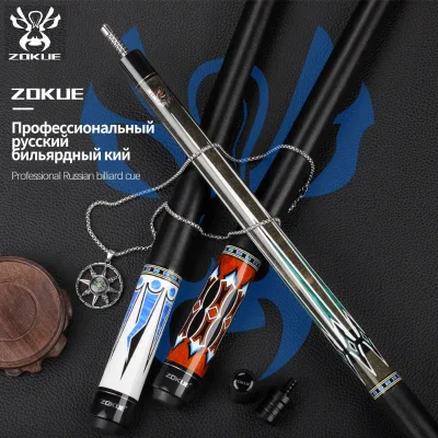 High End Linen Grip 680 to 720 Grams 160cm Zokue Hunter Russian Billiard Cue