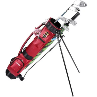 Hot selling golf club bag, portable multi function golf stand bag, large capacity for six clubs