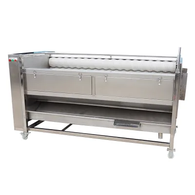 Fully Automatic Screw Type Potato Washing Machine /mechanical Peeler