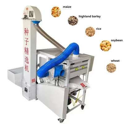Gravity Separator Machine for Seeds Automatic Corn Seed Sorting High Productivity Grain Separator Sieve Size 20mm Separator