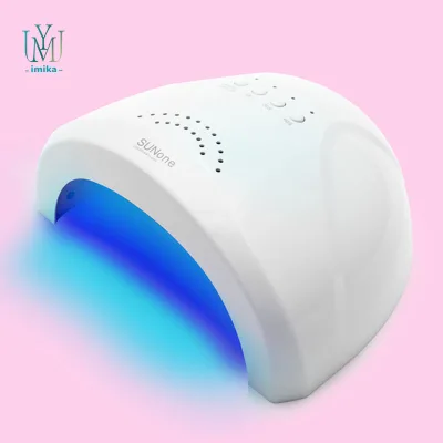 48W High Power Nail Curing Lamps USB Dual Light Beads and Professional Manicure Phototherapy Lamp for Home DIY