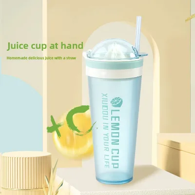 Portable LEMON CUP Manual Pressing Type Juice Cup Fruit Juicer Cleaning Convenient Homemake All Kinds of Juice