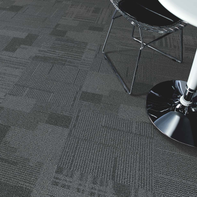 Nylon Tufted Carpet Tiles Office Trade Show Carpet Tiles