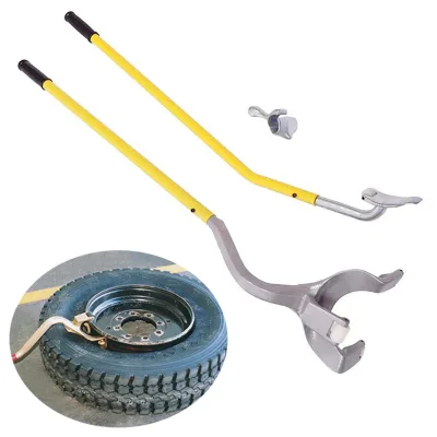 Manual Steel Tire Mount/Demount Tool 17.5'-24.5" Tubeless Tire Changing Tools Vehicle Tire Removal Tool