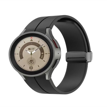 Silicone Thin Watch Strap Opp Bag Watch Band with Colour Discount Sales Sport Silicon Band for Watch 5 Pro