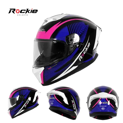 DOT Standard Full Face Motorbike Helmet With Rear Spoiler, Factory OEM Custom Pattern Wholesale for Local Distributors