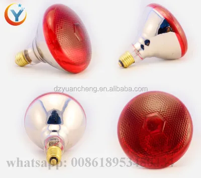 clear Bulb Pig Chicken Duck Animal Par38 Infrared Heat Lamp Infrared Ceramic Heat Lamp for Animal Heating Bulb Heater