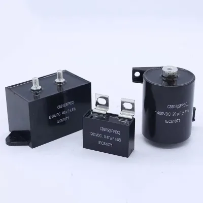 CBB16 Welding Inverter 400VAC 1200VDC 1UF 40UF 500UF Filter Capacitor Industrial Capacitor