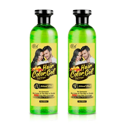 Factory Directly Fashion Professional Instant Hair Color Natural Plant Permanent Hair Dye for Dark Hair