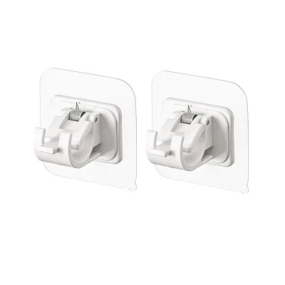 Plastic Waterproof and Rustproof Wall Hook for Hanging Heavy Duty Towel and Coats Hooks With Suction Lock for Rod
