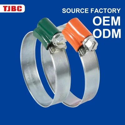 Truck Use British Standard Hose Clip Adjustable Jubilee Clamp for Vehicle Pipeline Fixing