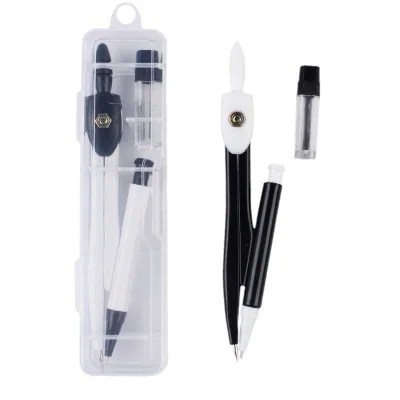 Compass sets for students study supplies Mathematical drawing measuring compass stationery wholesale