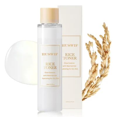 Organic Rice Facial Skin Toner Private Label Wholesaler Face Moisturizer Water Rice Toner Korean