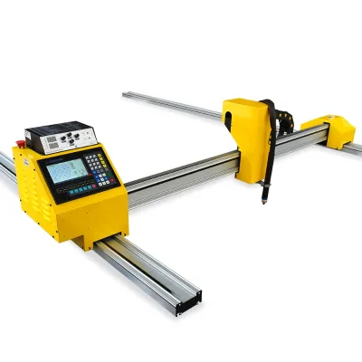 X Y Z-Axis Performance Stepper Motor Portable Gantry CNC Plasma Metal Cutting Machine with Gear and Pump Price