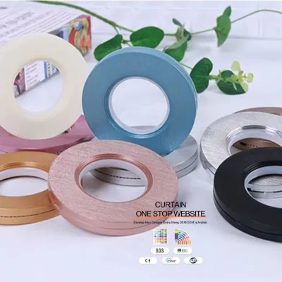 Wholesale Curtain Eyelet Ring Accessories Plastic Curtain Eyelet Plastic Rings for Curtains Tape Eyelets