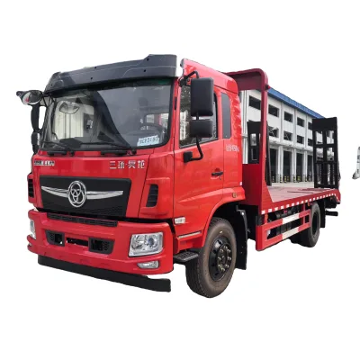 High Quality Customizable Triple-Ring Flatbed Transport Vehicle New Condition Diesel Fuel Manual 150-250HP Euro 2-6 Direct