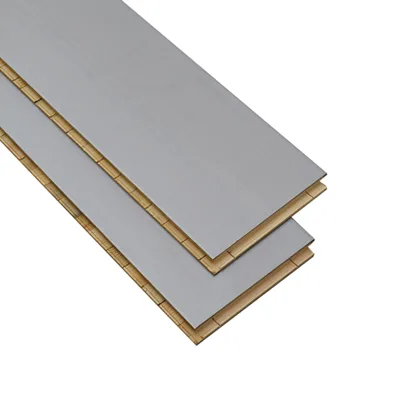 3-Ply Oak Engineered Flooring Metallic Paint Wear Resistant Click Flooring Stable for Underfloor Heating Whole House Renovation