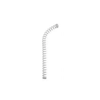 Stainless Steel Pre-Rinse Faucet Spring Hose - Flexible Coiled Replacement Tube for Commercial Kitchen Spray Valves