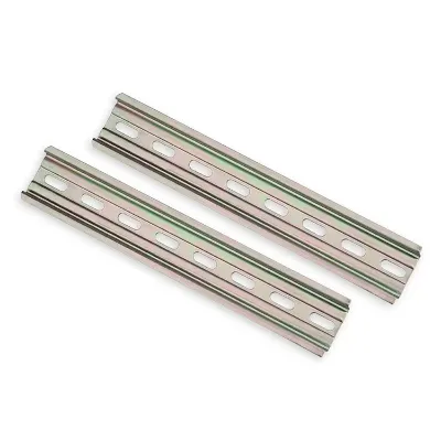 High Quality Aluminium DIN Rail C45 Rail TH35 Fixed Hole Electrical Mounting Rail