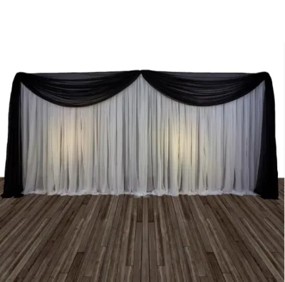 Gauze Cloth Rack Thick Stainless Steel Wedding Background Frame Telescopic Rod Tube Lifting Rod Rack Pipe and Drape Stands