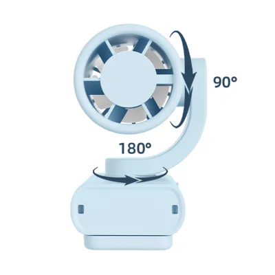 Rechargeable Fan Clip on for Neck Fan for Stroller Backpack Bike Belt Outdoor Travel