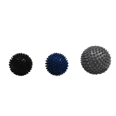 Sports Fitness Massage Balls Hand Foot Pain Stress Relief Pvc Spiky Massage Ball for Yoga